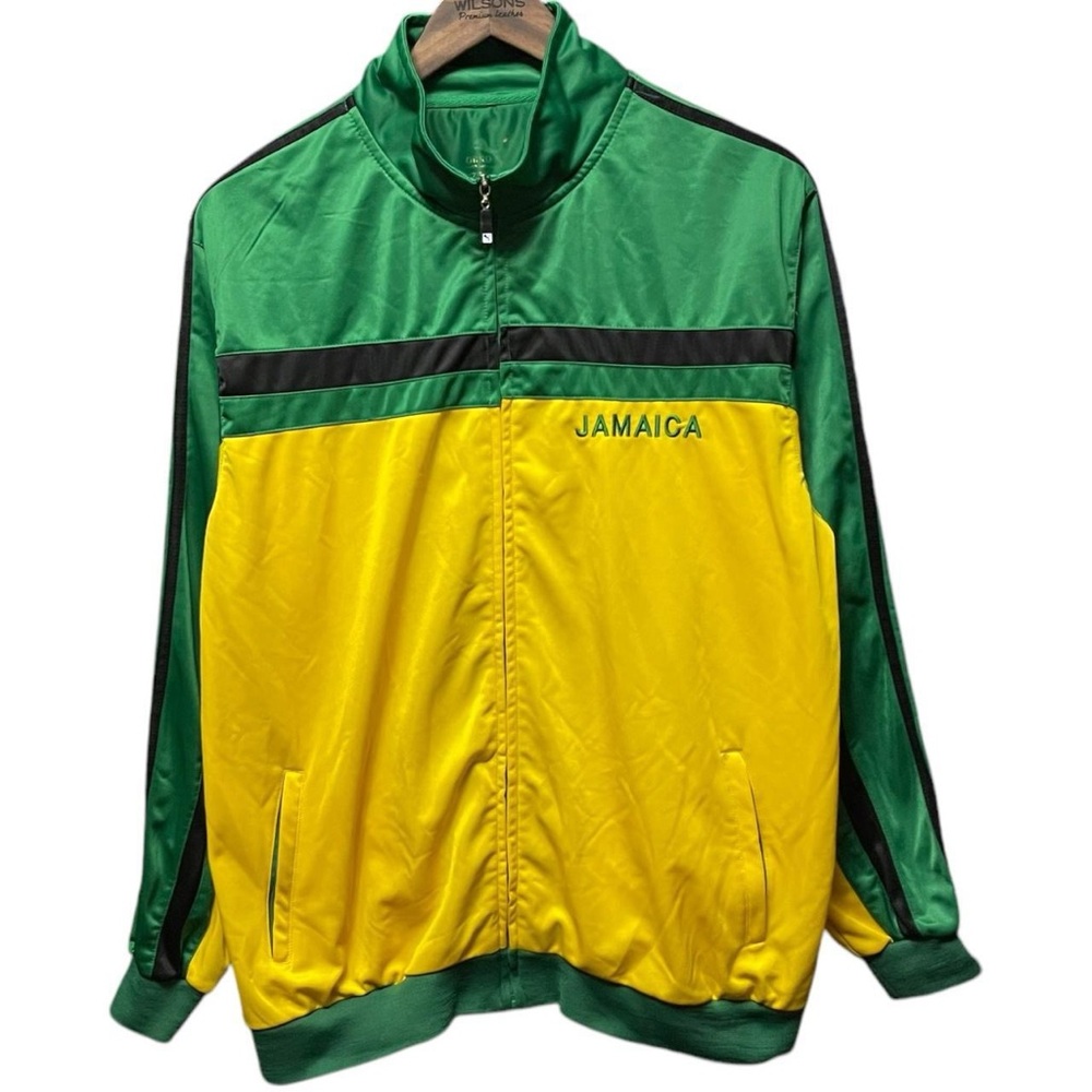 Puma Orro football club Jamaica soccer full zip pro sports Futbol track jacket